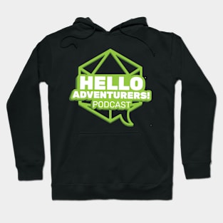 Hello Adventurers! Podcast Logo Hoodie